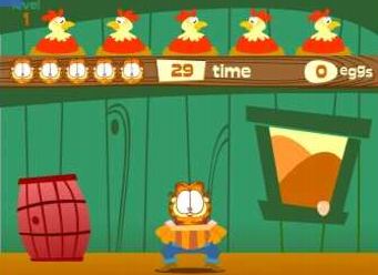 поймать яйцо