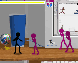 драка человечков